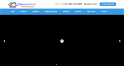 Desktop Screenshot of dhamakahost.in